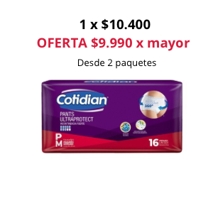 Cotidian Pants Ultraprotect P/M 16 calzones