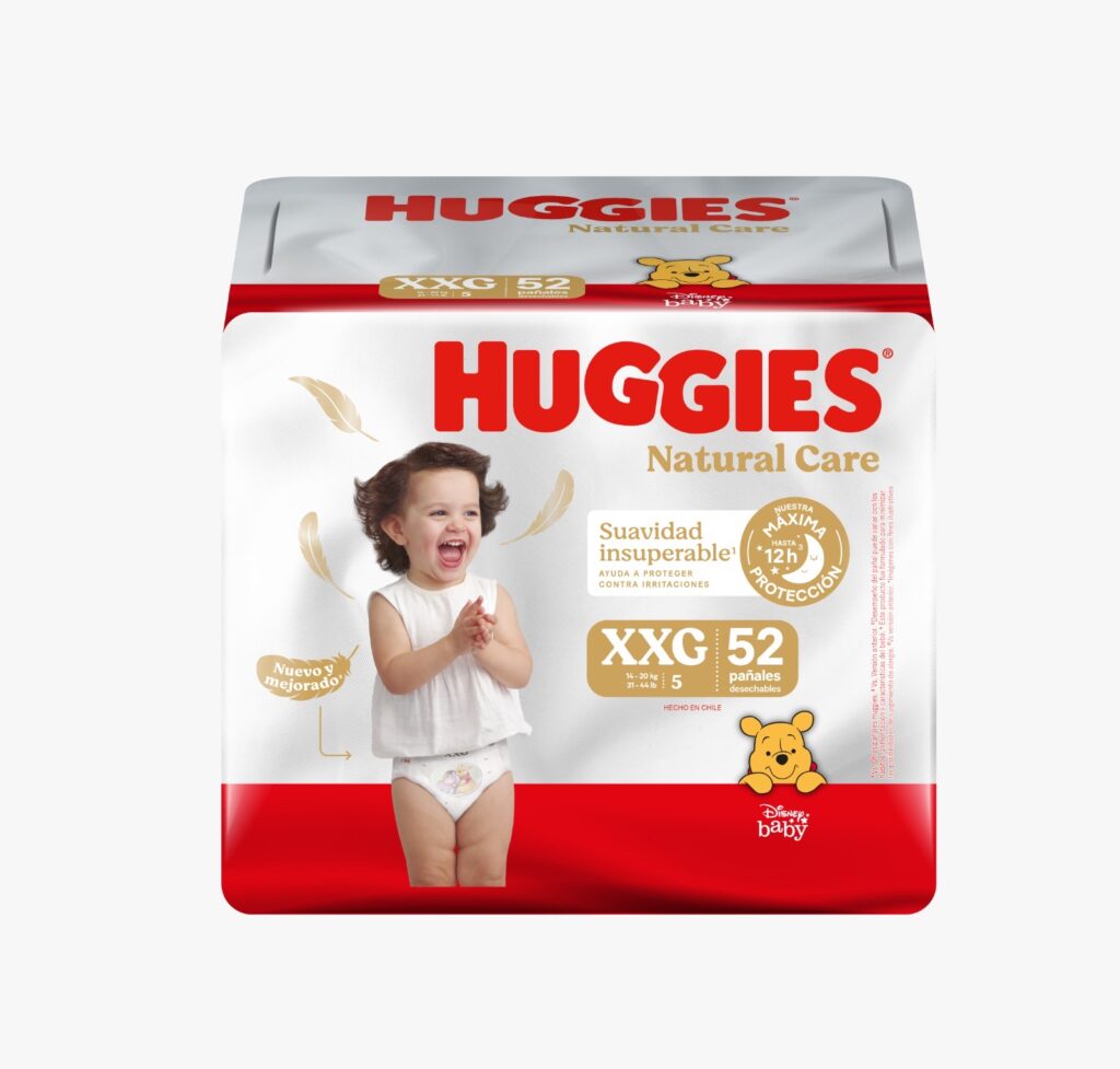 Huggies natural care talla XXG 52 pañales