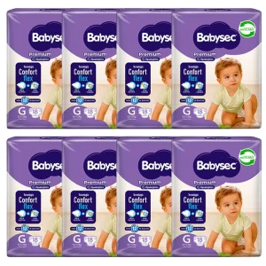 Babysec premium talla G 144 pañales