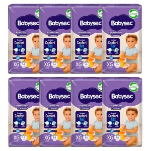 Babysec premium talla XG 112 pañales