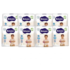 babysec super premium talla G 144 pañales